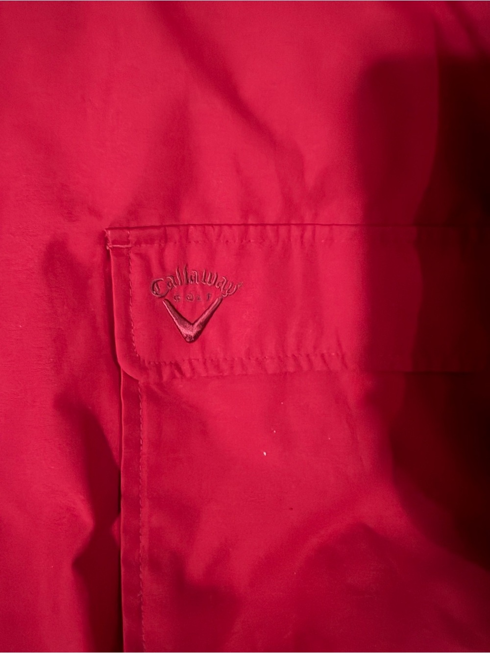 Callaway Red Men's Performance Golf Jacket - Picture 5 of 9